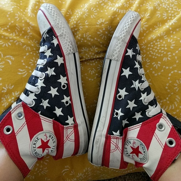 Converse American Flag Chuck Taylor's - Picture 2 of 6